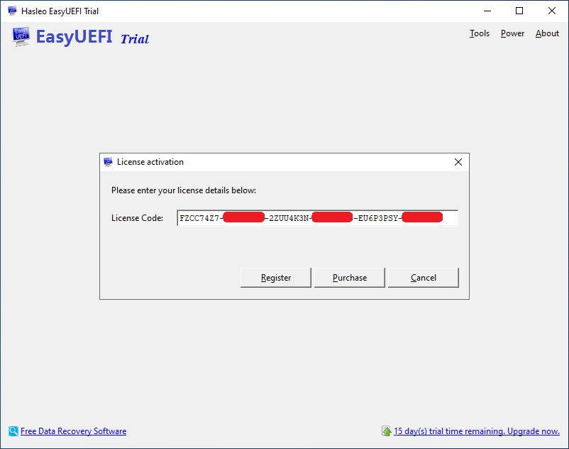 download the new version EasyUEFI Enterprise 5.0.1